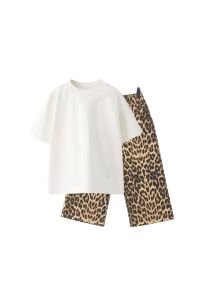 Leoparlı Kot Pantolon