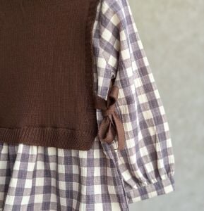 Ekose Gömlek Triko Takım