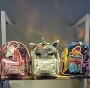Şeffaf Unicorn Sırt Çantası