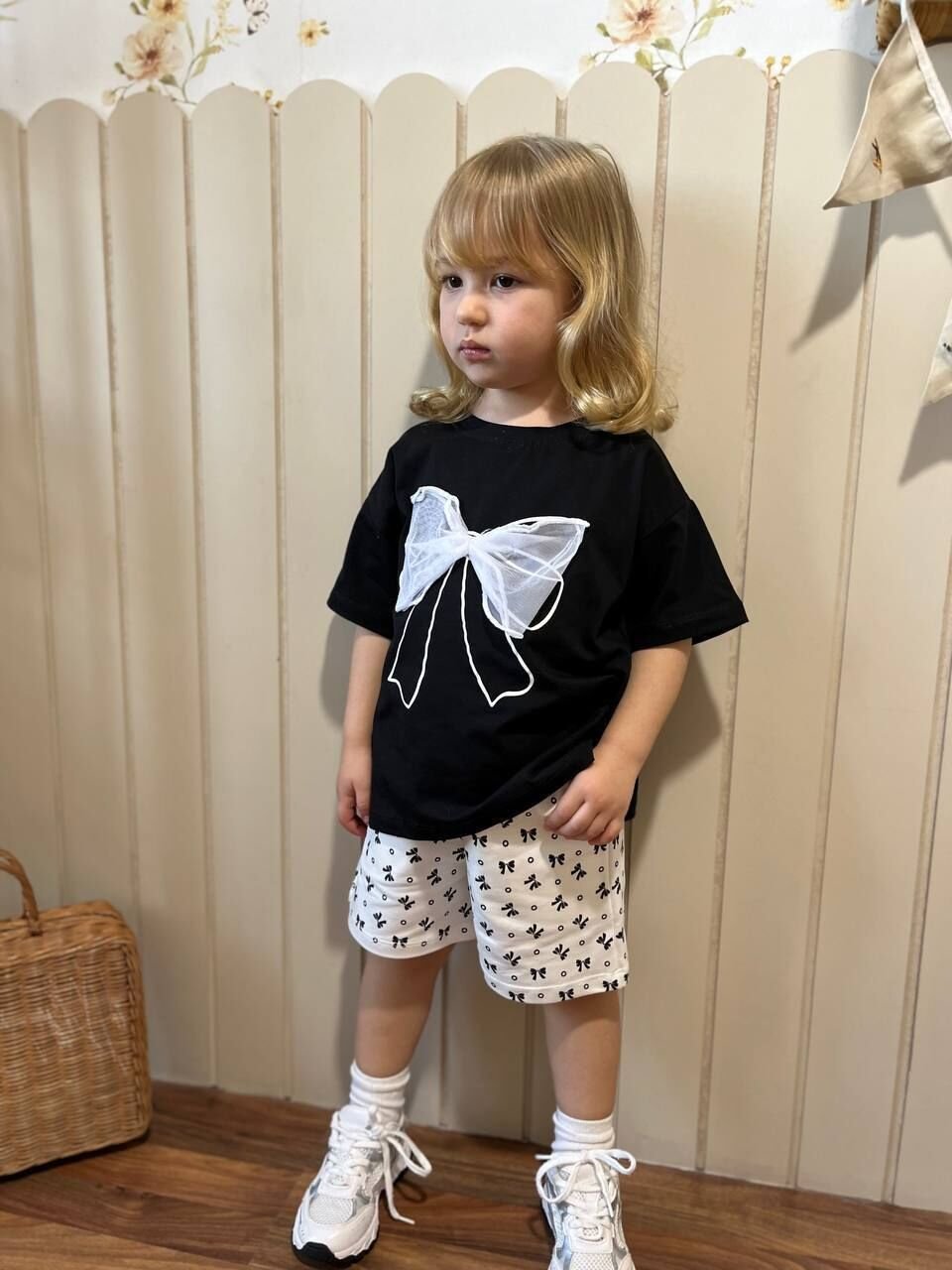 Kurdeleli Alt Üst Takım Siyah