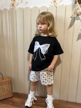 Kurdeleli Alt Üst Takım Siyah