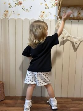 Kurdeleli Alt Üst Takım Siyah