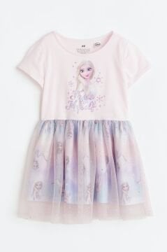 Elsa Tütülü Elbise