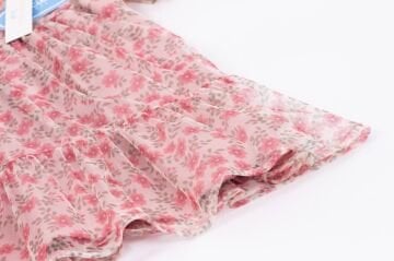 La’Ciel Paris Tül Çiçek Desenli Elbise