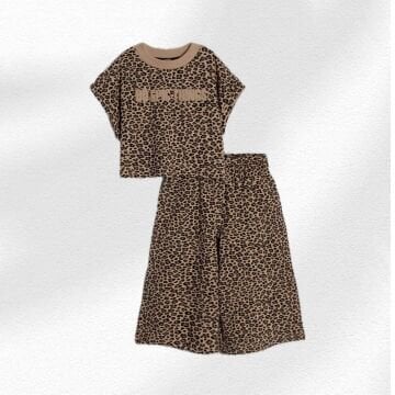 La’Ciel Paris Kapri Leopar Takım