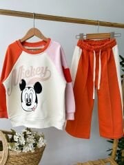 Mickey Punch İşlemeli Takım