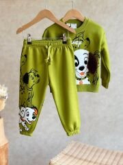 Yeşil Peluş Kulaklı Disney Takım