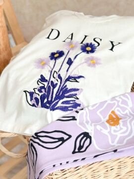 Daisy Çiçekli Takım