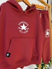 Kapüşonlu Converse Takım
