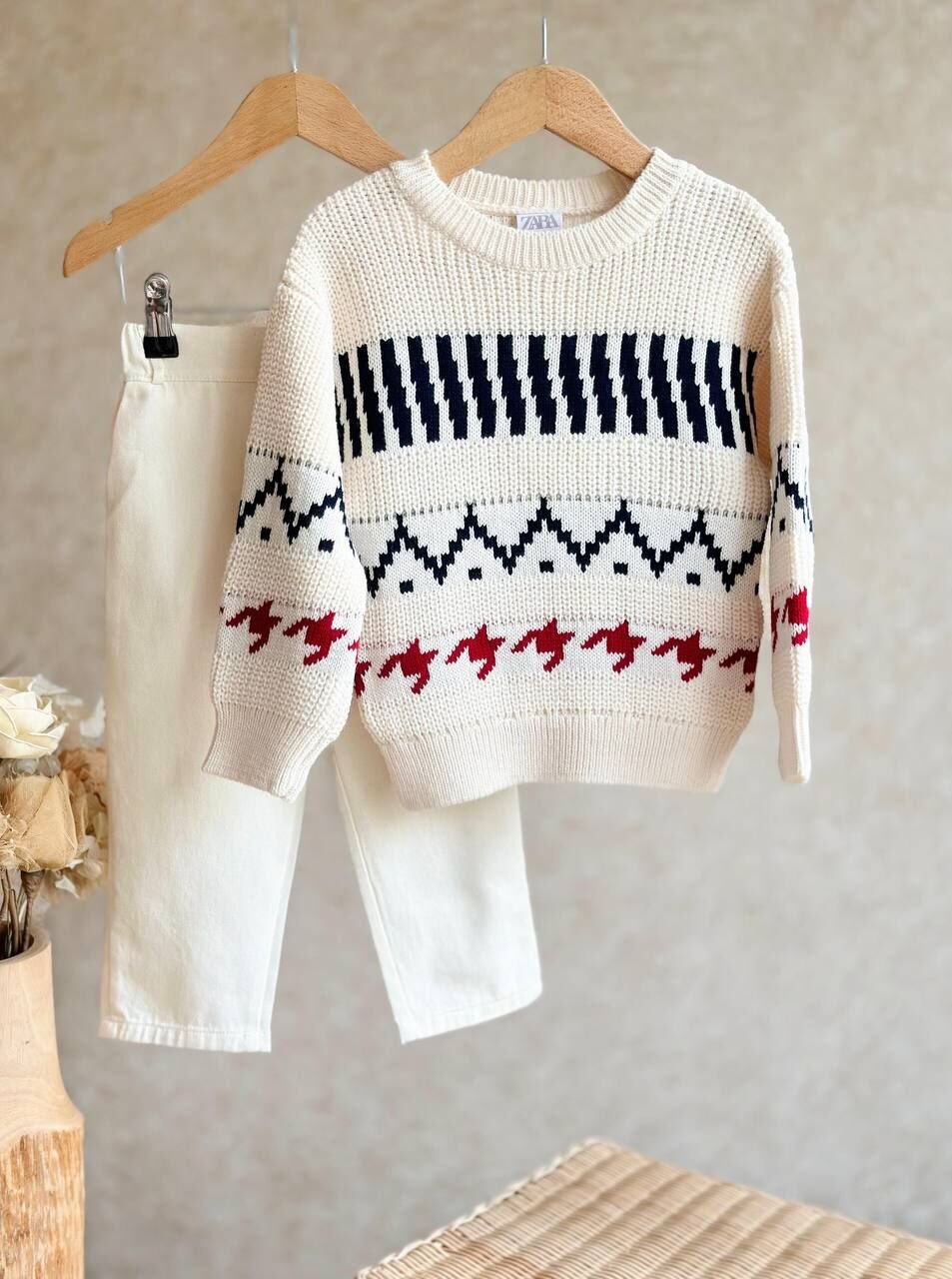 Triko Kazak Pantolon Takım