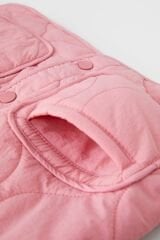 Pembe Kapitone Bomber Ceket