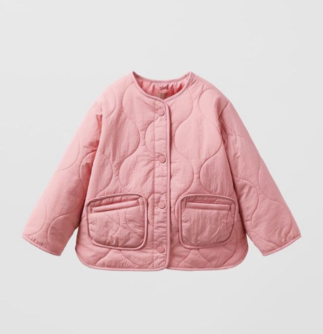 Pembe Kapitone Bomber Ceket