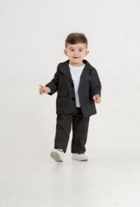 Siyah Ceket Pantolon 3’lü Takım