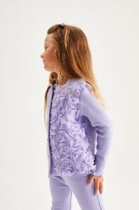 Mor Gül Detaylı Takım