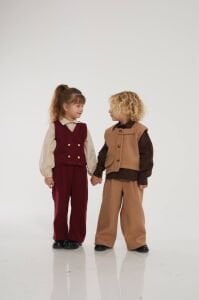 Bordo Kaşe 3’lü Takım