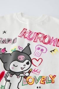 Kuromi İspanyol Paça Pantolonlu Takım