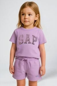 Lila Pullu Gap Takım