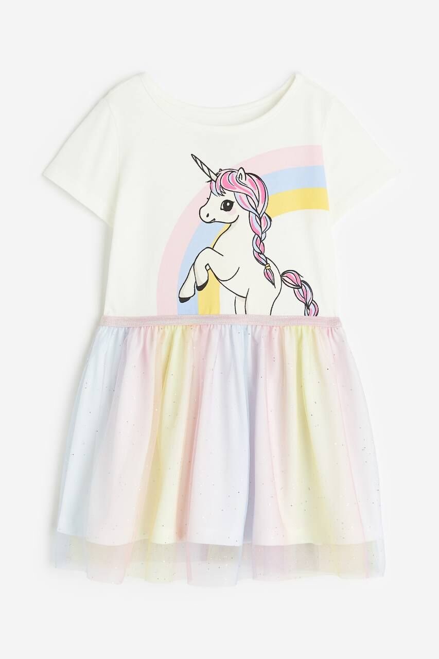 Unicorn Tütülü Elbise