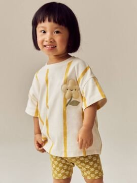 Flowers Kısa Taytlı Takım