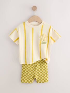 Flowers Kısa Taytlı Takım